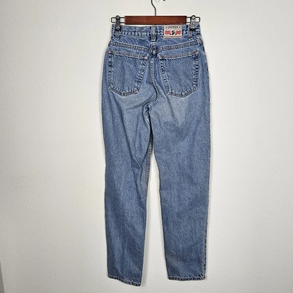 Vintage Women's Rockies Relaxed Fit Jeans 100% Cotton 27/5 L High Rise RF052AMO - Picture 2 of 16
